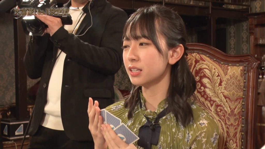 おすし「えーでも、わかんないです、私どうしたらいいかわかんないです私もうこれ…三十秒考えさせてください」
