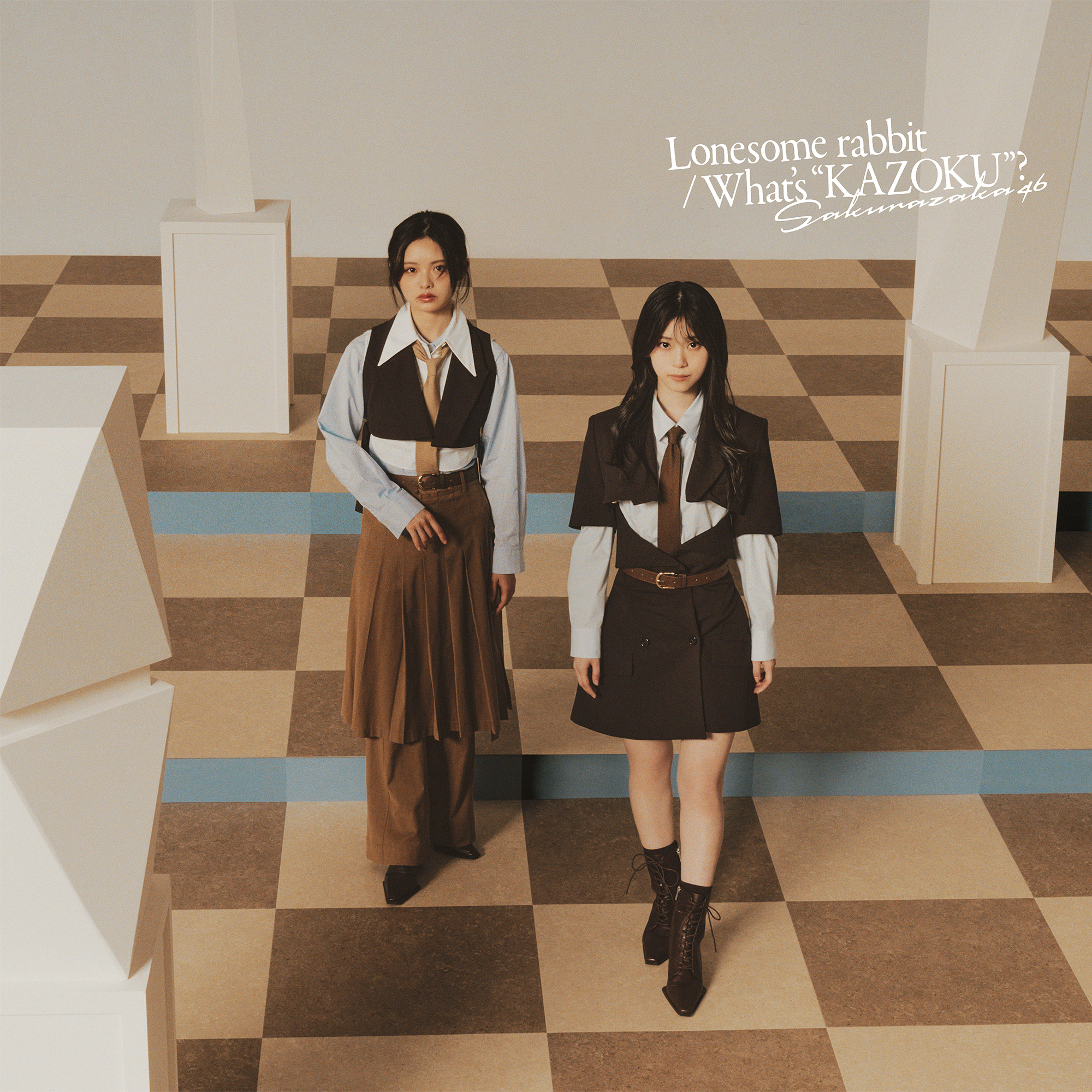 櫻坂46 Lonesome rabbit / What's “KAZOKU”? 初回仕様限定盤 TYPE-B ジャケ写